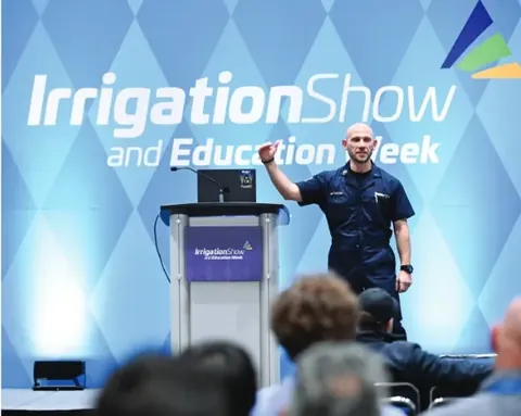 Participants at the 2025 Irrigation Show
