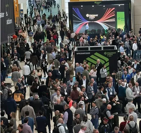MHI Solutions, ProMat 2025 archive; not the 2027 event
