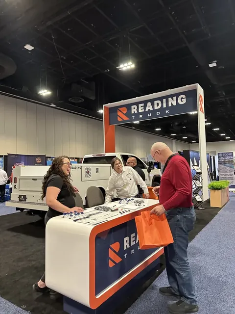 Reading Truck display at an earlier Build Expo in Tampa