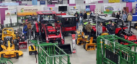 Archive photograph from the Topeka Farm Show organizer