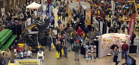Archive photograph from the Fort Wayne Farm Show organizer