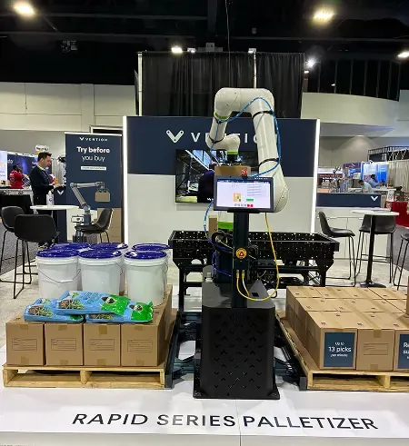 Vention Rapid Series Palletizer at PACK EXPO Southeast 2025