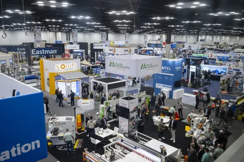 Advanced Textiles Expo 2025 exhibition floor