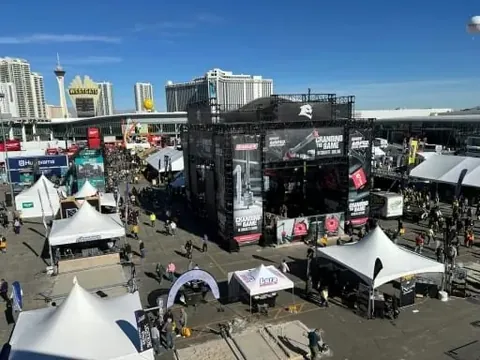 Exhibition floor at World of Concrete 2026
