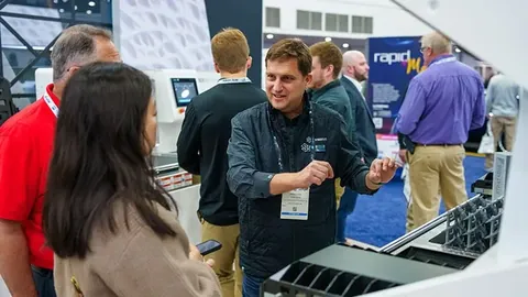 RAPID + TCT organizer archive; earlier-edition exhibits, not the 2027 event