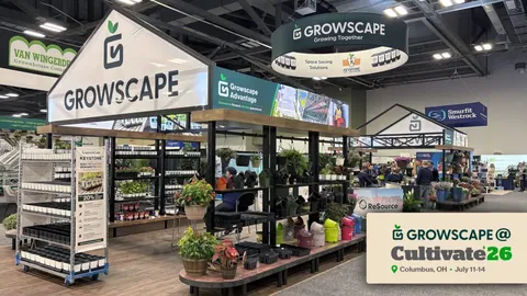 Growscape display at Cultivate 2026