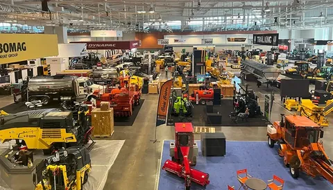 organizer archive of the AGG1 and World of Asphalt show floor; not the 2027 event