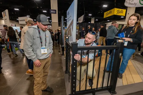 Construction demonstration at JLC LIVE 2026