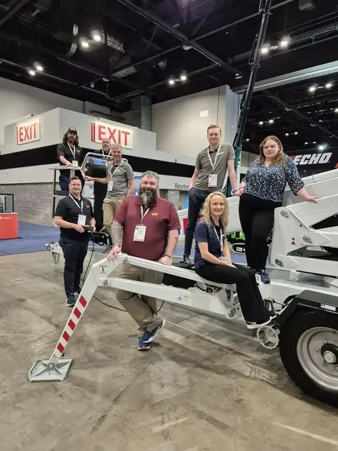 DINOlift equipment at The ARA Show 2026, photographed by RBG Inc.