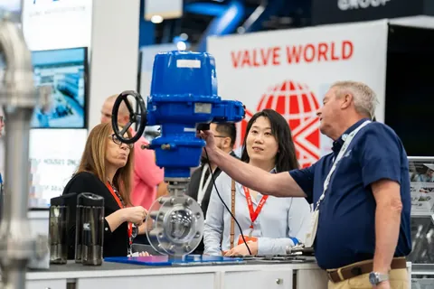 Valve World Americas 2025 exhibition in Houston