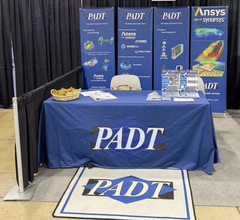 PADT exhibition booth at MD&M West 2026