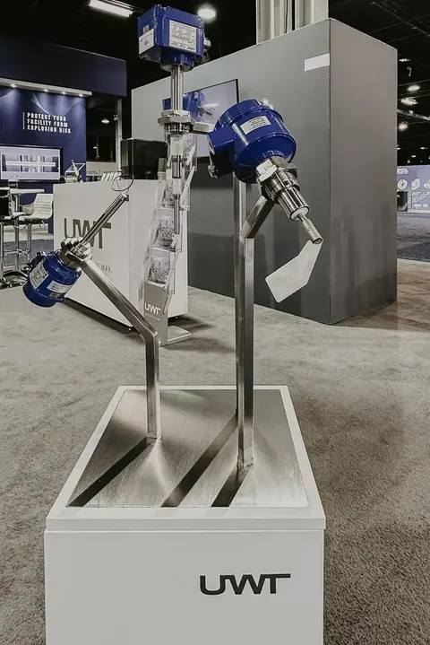 UWT equipment display at iPBS 2025