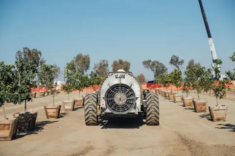 official 2020 World Ag Expo archive, GUSS equipment display; not the 2027 event